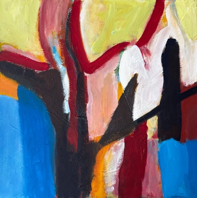 Im Wiener Wald, 60x60cm, 2021